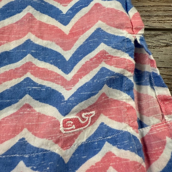 Vineyard Vines Girls Cover-Up, Pink/Blue XS Lightweight Beach Summer Swim, Dress - Picture 9 of 11